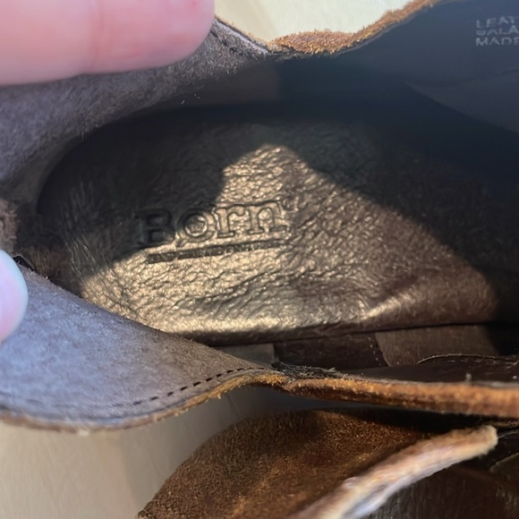 Born Kerri Distressed rust tobacco Brown Booties - Picture 14 of 14